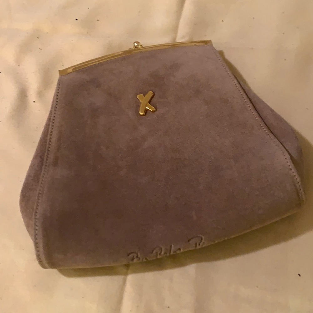 Beige Suede Paloma Picasso Bag